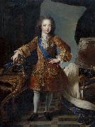 Circle of Pierre Gobert Portrait of King Louis XV oil painting on canvas
